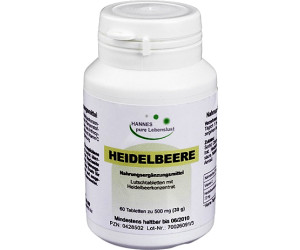 Heidelbeer Augen Tabletten 60 St 60 St Heidelbeer Augen Tabletten 60 St 60 St